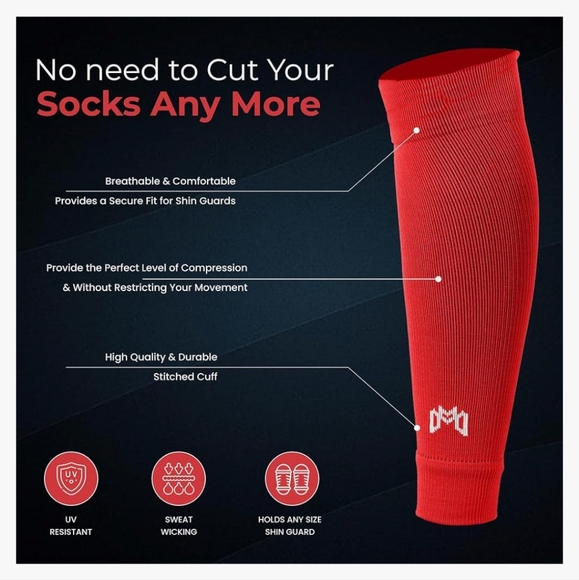 Pre Cut Soccer Sock - Picture 5 of 7